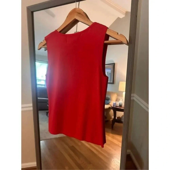 Joseph A Ribbed Sleeveless‎ Beaded Sweater size Small - Picture 4 of 6